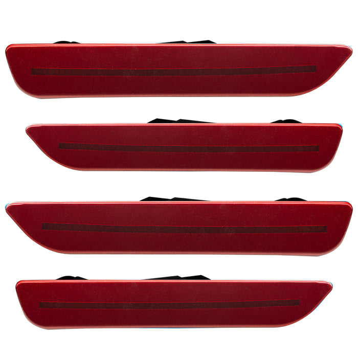 Oracle Lighting 9700-RR-G Concept Sidemarker Set, Ghosted, Ruby Red Metallic (RR) - Truck Part Superstore