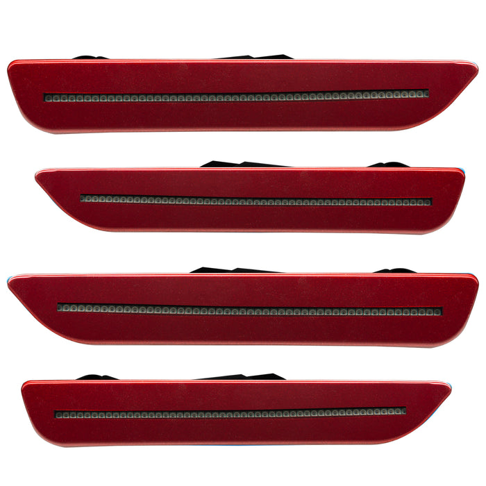 Oracle Lighting 9700-RR-T Concept Sidemarker Set, Tinted, Ruby Red Metallic (RR) - Truck Part Superstore