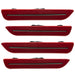 Oracle Lighting 9700-RR-T Concept Sidemarker Set, Tinted, Ruby Red Metallic (RR) - Truck Part Superstore