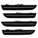 Oracle Lighting 9700-UA-C Concept Sidemarker Set, Clear, Ebony / Black (UA) - Truck Part Superstore