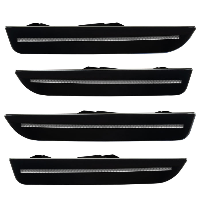 Oracle Lighting 9700-UA-C Concept Sidemarker Set, Clear, Ebony / Black (UA) - Truck Part Superstore