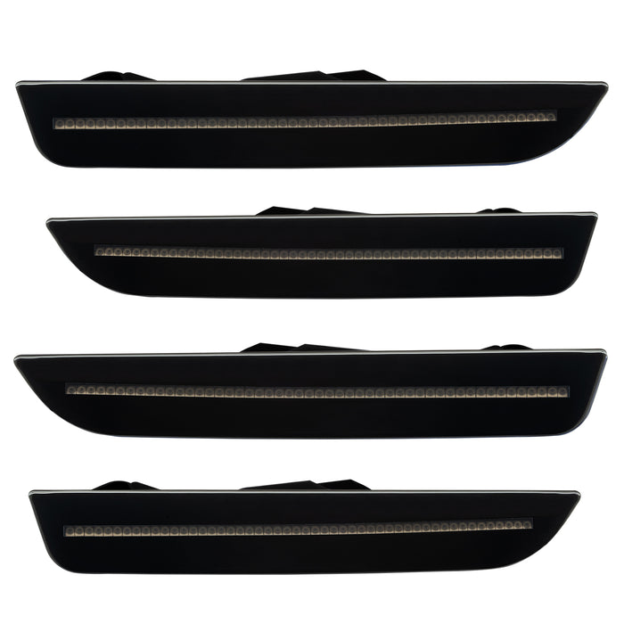 Oracle Lighting 9700-UA-T Concept Sidemarker Set, Tinted, Ebony / Black (UA) - Truck Part Superstore