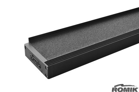 Romik 97001419 Mercedes Benz Sprinter Running Boards Black 2007-Pre ROB Series Romik - Truck Part Superstore