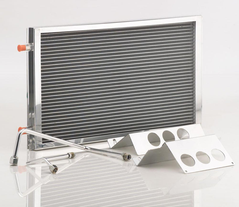 Be Cool 97002 A/C Module w/Large Condenser 55-57 GM w/Crossflow Radiator Polished Finish Be Cool Radiator - Truck Part Superstore