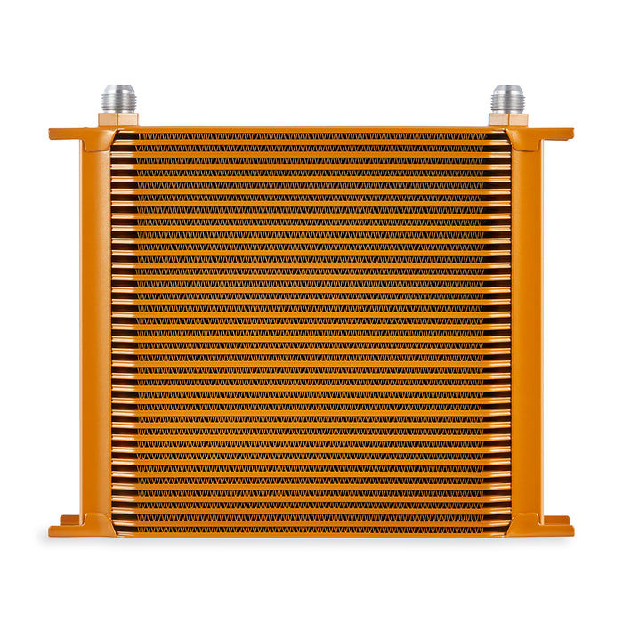 Mishimoto MMOC-34GD Universal 34-Row Oil Cooler, Gold - Truck Part Superstore