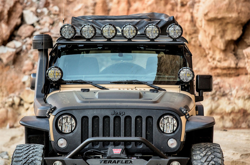 KC Hilites 97052 KIT; Pro Sport LED 6-Light+50in. Xross Bar - Truck Part Superstore