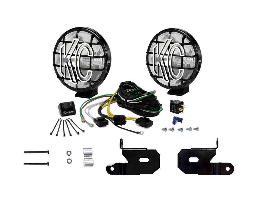 KC Hilites 97114 KIT; Jeep JL A-Pillar+Apollo Pro Spread Sys - Truck Part Superstore