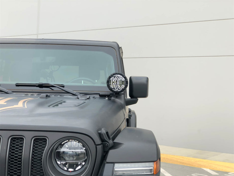 KC Hilites 97116 KIT; Jeep JL A-Pillar+Pro Sport LED Drvg Sys - Truck Part Superstore
