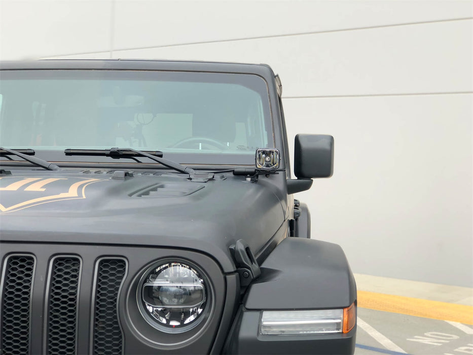 KC Hilites 97118 KIT; Jeep JL A-Pillar+G34 LED Drvg Sys - Truck Part Superstore