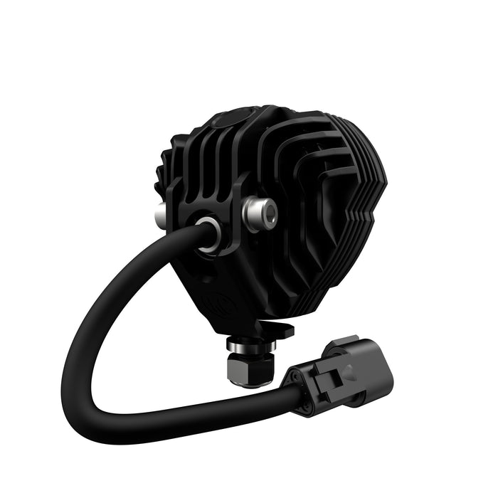 KC HiLiTES 97128 KC FLEX ERA 3 LED 3.5in Spot 2-Light Sys 2018-2023 Jeep Wrangler JL Gladiator JT - Truck Part Superstore