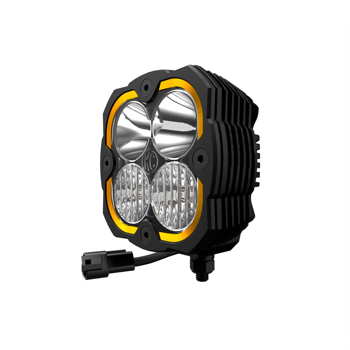 KC HiLiTES 97141 KC FLEX ERA 4 LED 5in Combo 2-Light Sys 2018-2023 Jeep Wrangler JL Gladiator JT - Truck Part Superstore