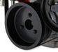 Holley 97-161 Crankshaft Pulley; Replacement; Mid Mount Accessory Drives Only; Steel Black; - Truck Part Superstore
