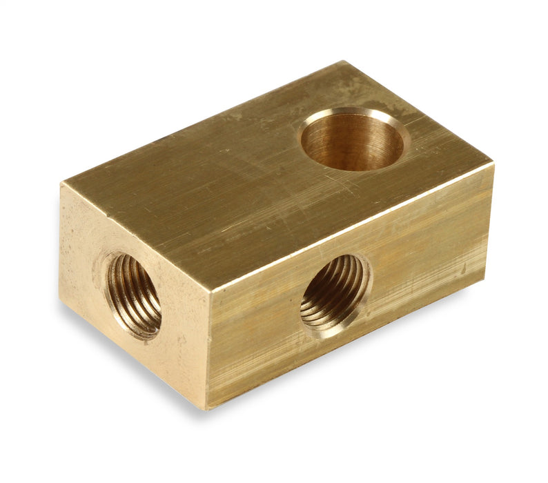 Earl's Performance 972061ERL Brass Inverted Flare Brake Adapter Tee - Truck Part Superstore