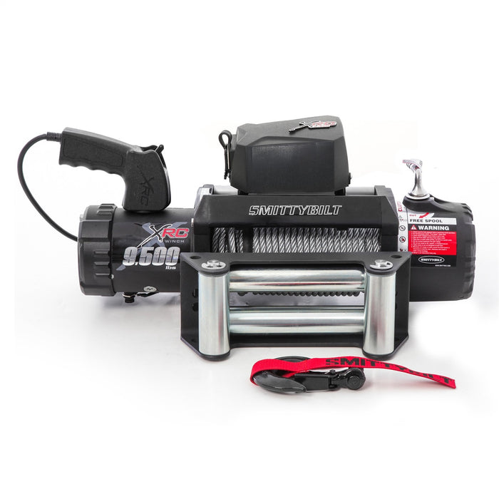 Smittybilt 97495P Winch Recovery Package 9500 Lb Waterproof All-In-One Winch Kit XRC Smittybilt - Truck Part Superstore