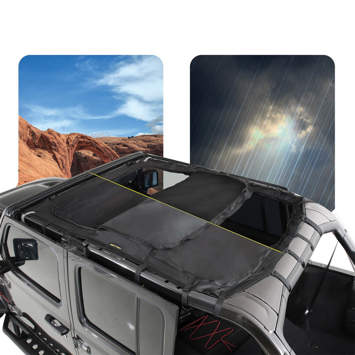 Smittybilt 97500 Cloak Extended Mesh Top; - Truck Part Superstore