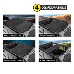 Smittybilt 97500 Cloak Extended Mesh Top; - Truck Part Superstore