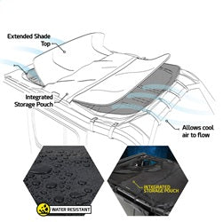 Smittybilt 97500 Cloak Extended Mesh Top; - Truck Part Superstore