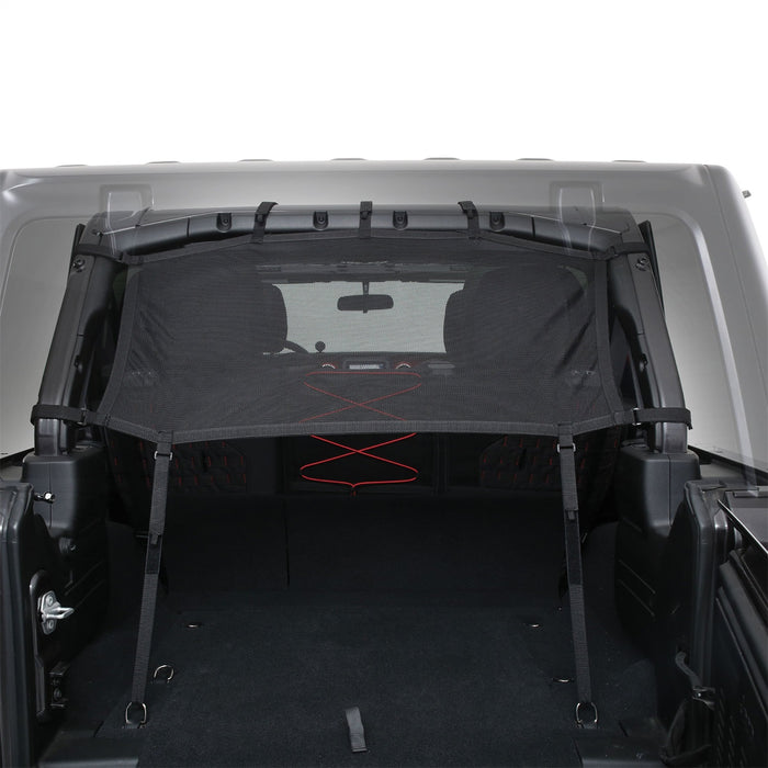 Smittybilt 97501 Cloak Extended Mesh Top; Cloak Sides And Rear; Black Mesh; - Truck Part Superstore