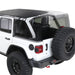 Smittybilt 97501 Cloak Extended Mesh Top; Cloak Sides And Rear; Black Mesh; - Truck Part Superstore