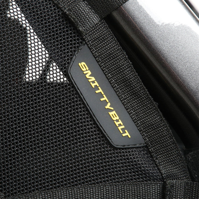 Smittybilt 97501 Cloak Extended Mesh Top; Cloak Sides And Rear; Black Mesh; - Truck Part Superstore