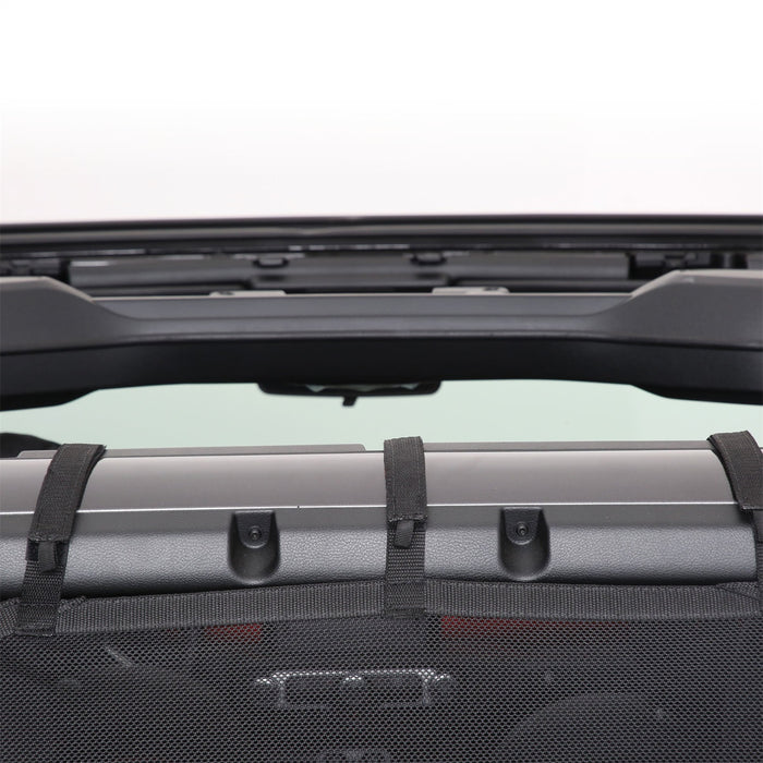 Smittybilt 97501 Cloak Extended Mesh Top; Cloak Sides And Rear; Black Mesh; - Truck Part Superstore