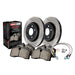 StopTech 977.40008F StopTech Sport Axle Pack; Slotted Rotor; Front Brake Kit with Brake lines - Truck Part Superstore