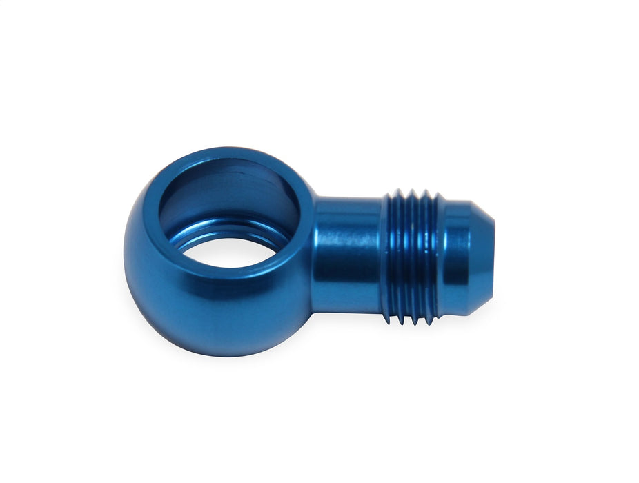Earl's Performance 977606ERL Aluminum AN Fuel System Banjo; Size: -6AN Male to 9/16 in. Banjo; Anodized Blue; - Truck Part Superstore