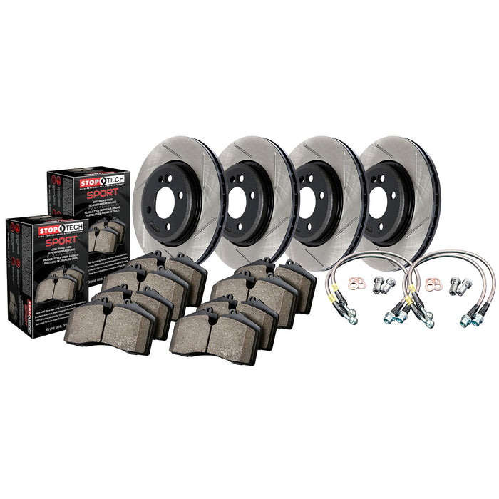StopTech 977.34002 Sport Axle Pack; Slotted; 4 Wheel - Truck Part Superstore