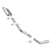 MagnaFlow Exhaust Products 16378 Street Series Stainless Cat-Back System - Truck Part Superstore
