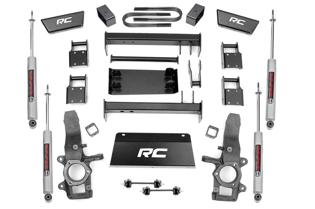 Rough Country 477.2 4 Inch Suspension Lift Kit 97-03 4WD Ford F-150 Rough Country - Truck Part Superstore