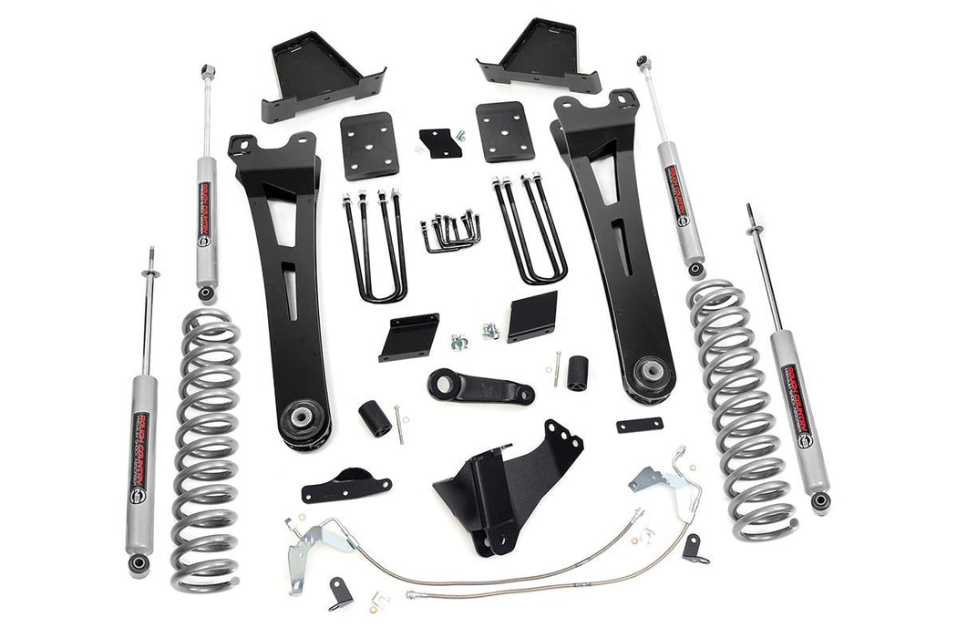 Rough Country 541.2 6 Inch Ford Radius Arm Suspension Lift Kit 11-14 F-250 No Overloads Rough Country - Truck Part Superstore