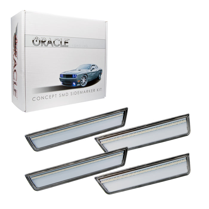 Oracle Lighting 9800-019 Concept Sidemarker Set, Clear - No Paint - Truck Part Superstore