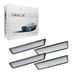 Oracle Lighting 9800-019 Concept Sidemarker Set, Clear - No Paint - Truck Part Superstore