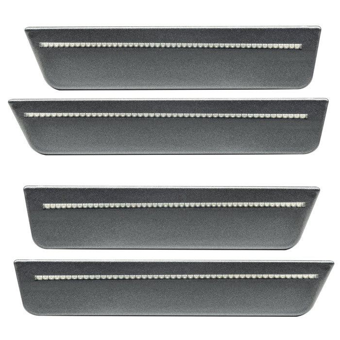 Oracle Lighting 9800-PDM-C Concept Sidemarker Set, Clear, Tungsten Metallic (PDM) - Truck Part Superstore
