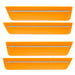Oracle Lighting 9800-PL4-C Concept Sidemarker Set, Clear, Header Orange (PL4) - Truck Part Superstore