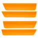 Oracle Lighting 9800-PL4-G Concept Sidemarker Set, Ghosted, Header Orange (PL4) - Truck Part Superstore