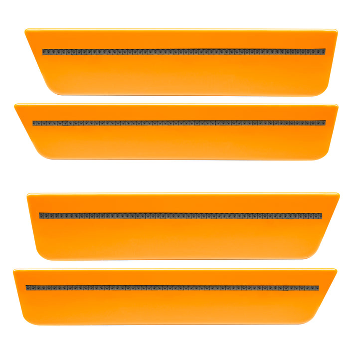 Oracle Lighting 9800-PL4-T Concept Sidemarker Set, Tinted, Header Orange (PL4) - Truck Part Superstore