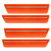 Oracle Lighting 9800-PLC-C Concept Sidemarker Set, Clear, Hemi Orange Pearl (PLC) - Truck Part Superstore