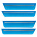 Oracle Lighting 9800-PQD-C Concept Sidemarker Set, Clear, Surf Blue Pearl (PQD) - Truck Part Superstore