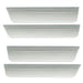 Oracle Lighting 9800-PS2-C Concept Sidemarker Set, Clear, Bright Silver Metallic (PS2) - Truck Part Superstore