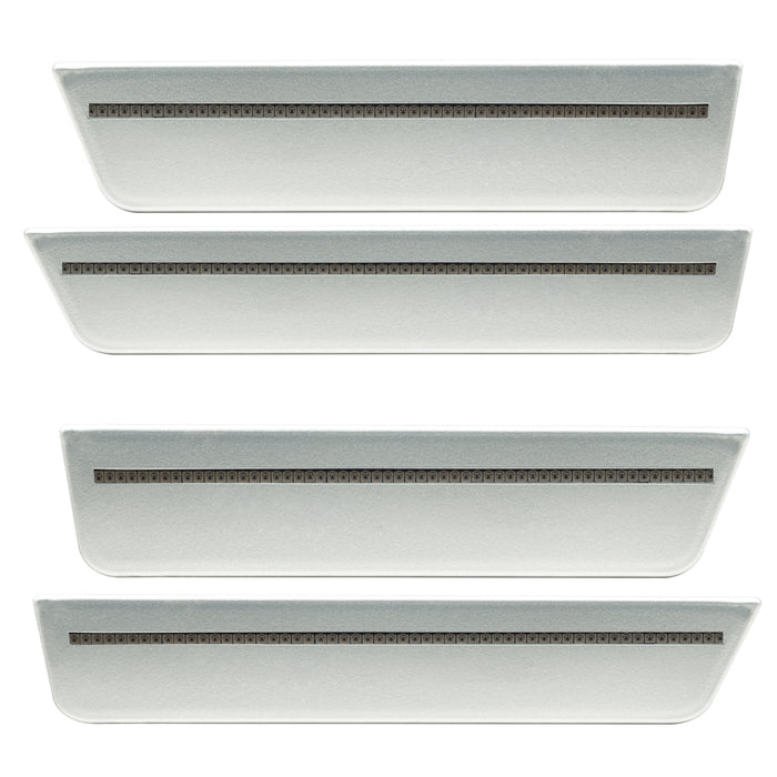 Oracle Lighting 9800-PS2-T Concept Sidemarker Set, Tinted, Bright Silver Metallic (PS2) - Truck Part Superstore