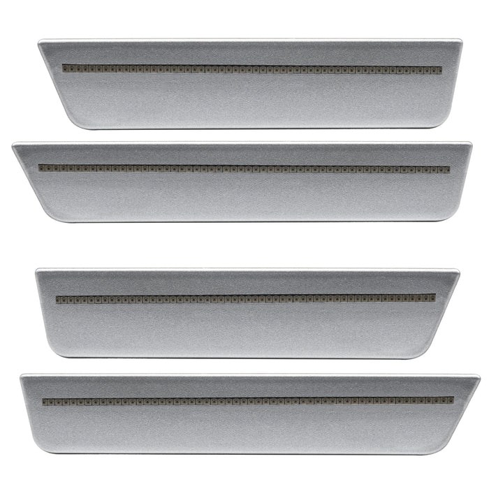 Oracle Lighting 9800-PSC-T Concept Sidemarker Set, Tinted, Billet Metallic (PSC) - Truck Part Superstore