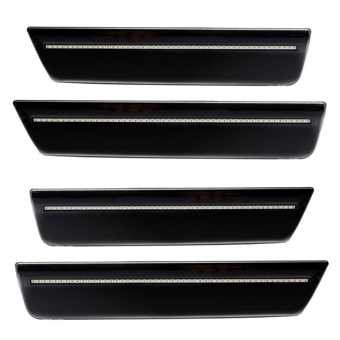 Oracle Lighting 9800-PX8-C Concept Sidemarker Set, Clear, Pitch Black (PX8) - Truck Part Superstore