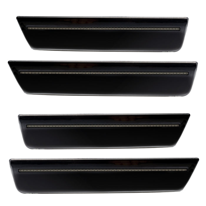 Oracle Lighting 9800-PX8-T Concept Sidemarker Set, Tinted, Pitch Black (PX8) - Truck Part Superstore