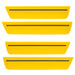 Oracle Lighting 9800-PYB-T Concept Sidemarker Set, Tinted, Detonator Yellow (PYB) - Truck Part Superstore