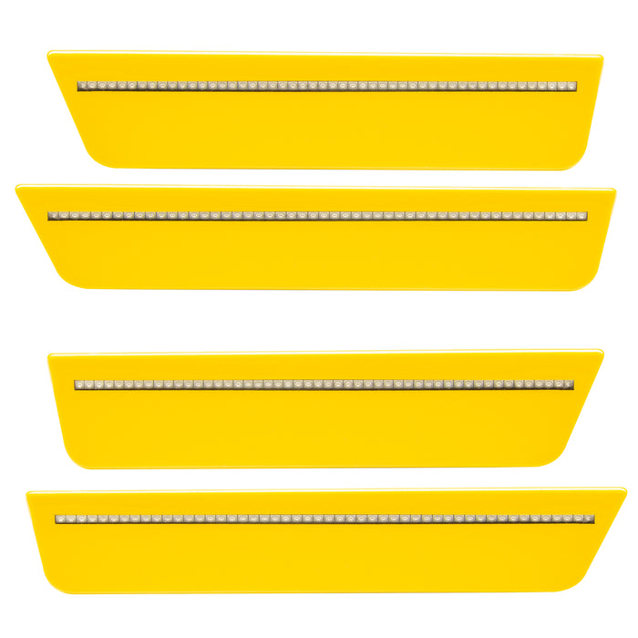 Oracle Lighting 9800-PYV-C Concept Sidemarker Set, Clear, Stinger Yellow (PYV) - Truck Part Superstore