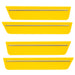 Oracle Lighting 9800-PYV-C Concept Sidemarker Set, Clear, Stinger Yellow (PYV) - Truck Part Superstore