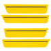 Oracle Lighting 9800-PYV-T Concept Sidemarker Set, Tinted, Stinger Yellow (PYV) - Truck Part Superstore