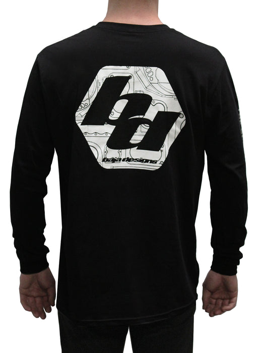 Baja Designs 980036 BD Black Men's Long Sleeve Shirt Extra Large Baja Designs - Truck Part Superstore