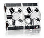 Be Cool 98007 11 Inch High Torque Puller Fan Module Dual Chrome Plated Be Cool Radiator - Truck Part Superstore